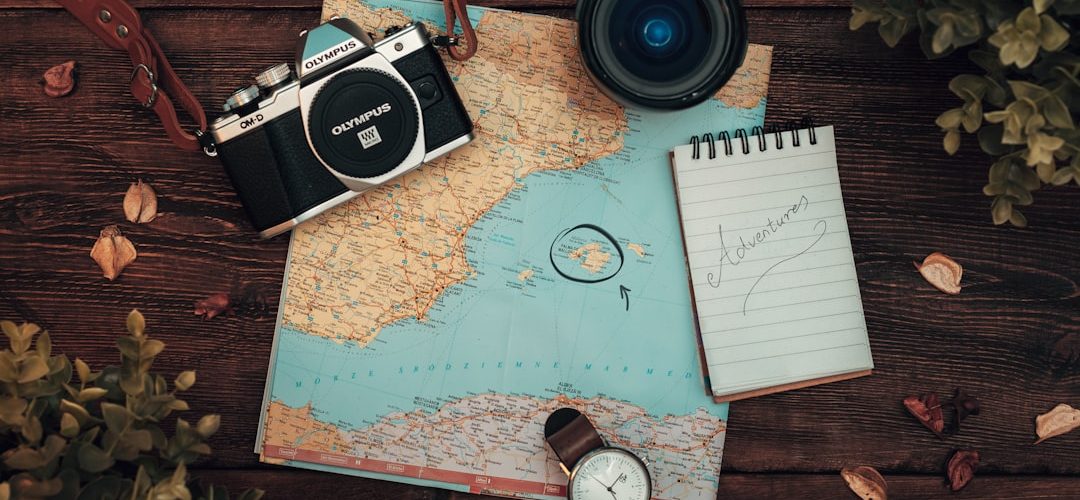 Photo Travel itinerary