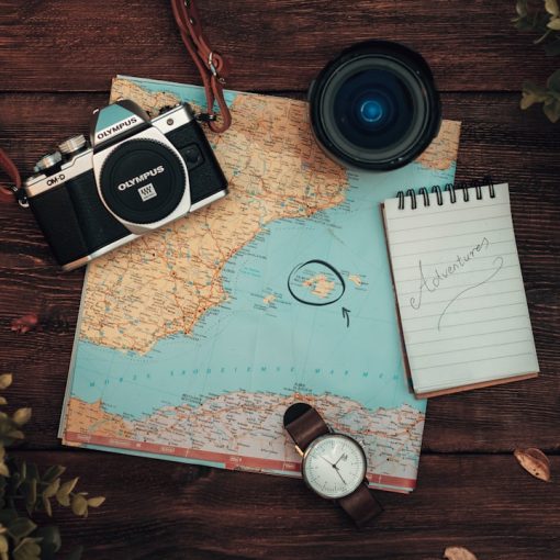 Photo Travel itinerary